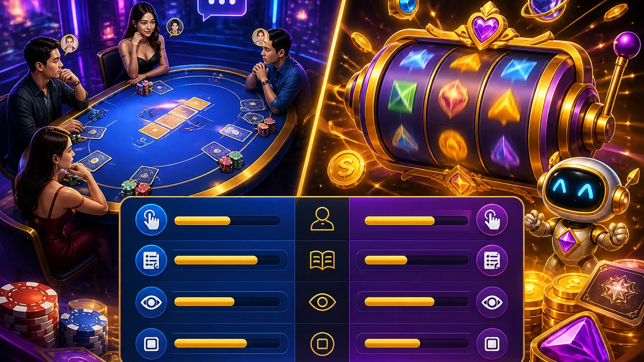 Chọn game theo nhịp chơi: review game bàn trực tuyến và game tự động fb88 nên chọn dạng nào?