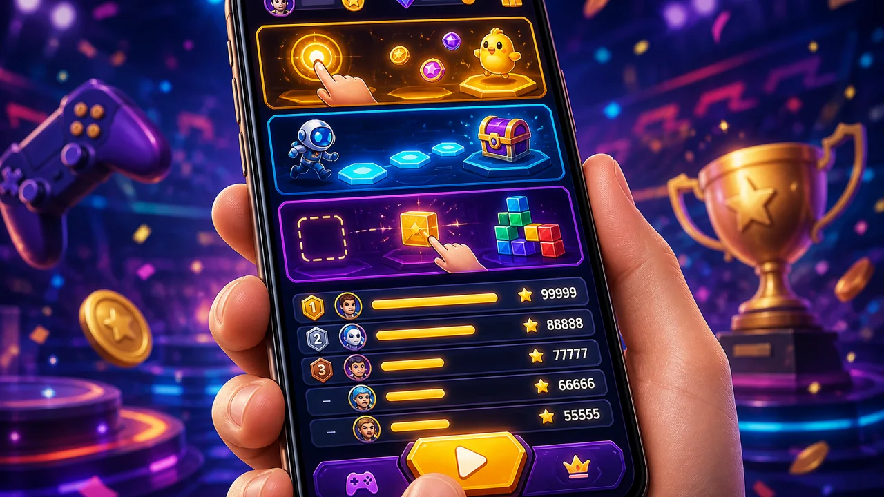 Chọn kiểu chơi thuận tay: bảng xếp hạng định dạng game fb88 dễ thao tác trên điện thoại